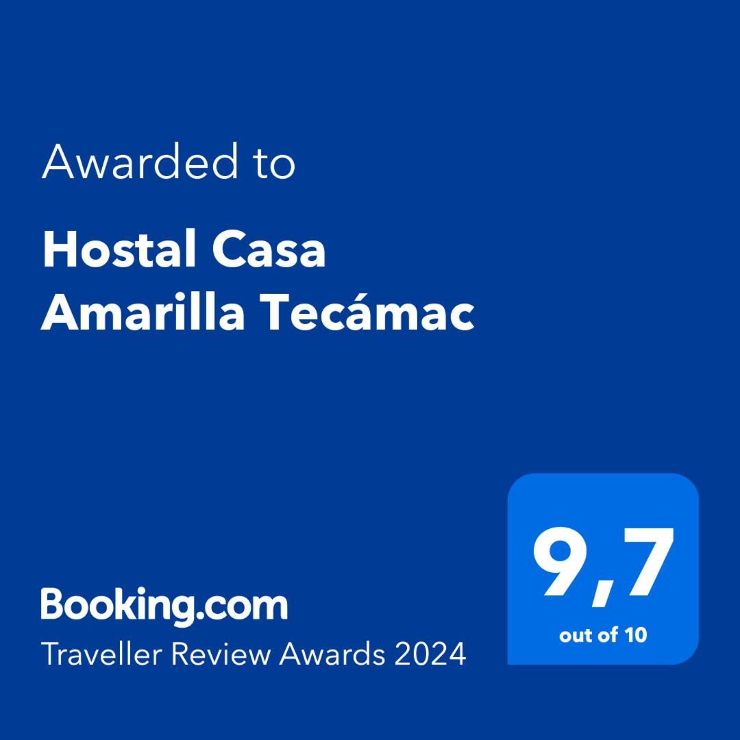 Hotel Casa Amarilla Tecamac Santa Cruz Tecamac Exterior foto